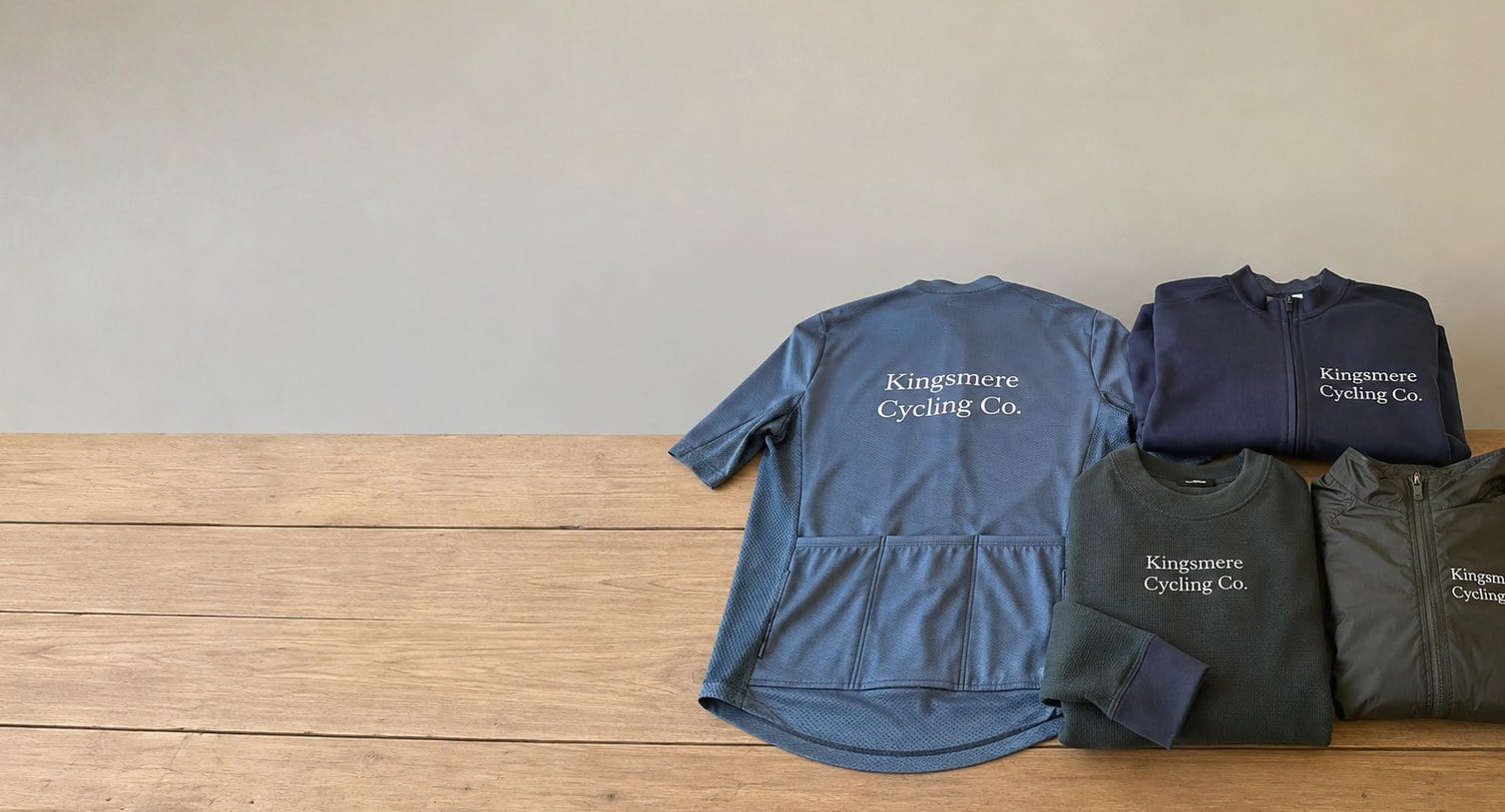 Custom printed cycling jerseys with logo